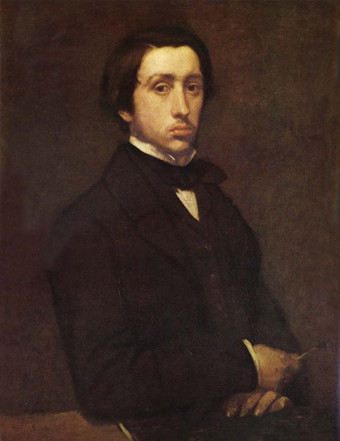 Edgar Degas Self-Portrait